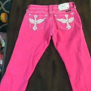 Size 27 miss me capris